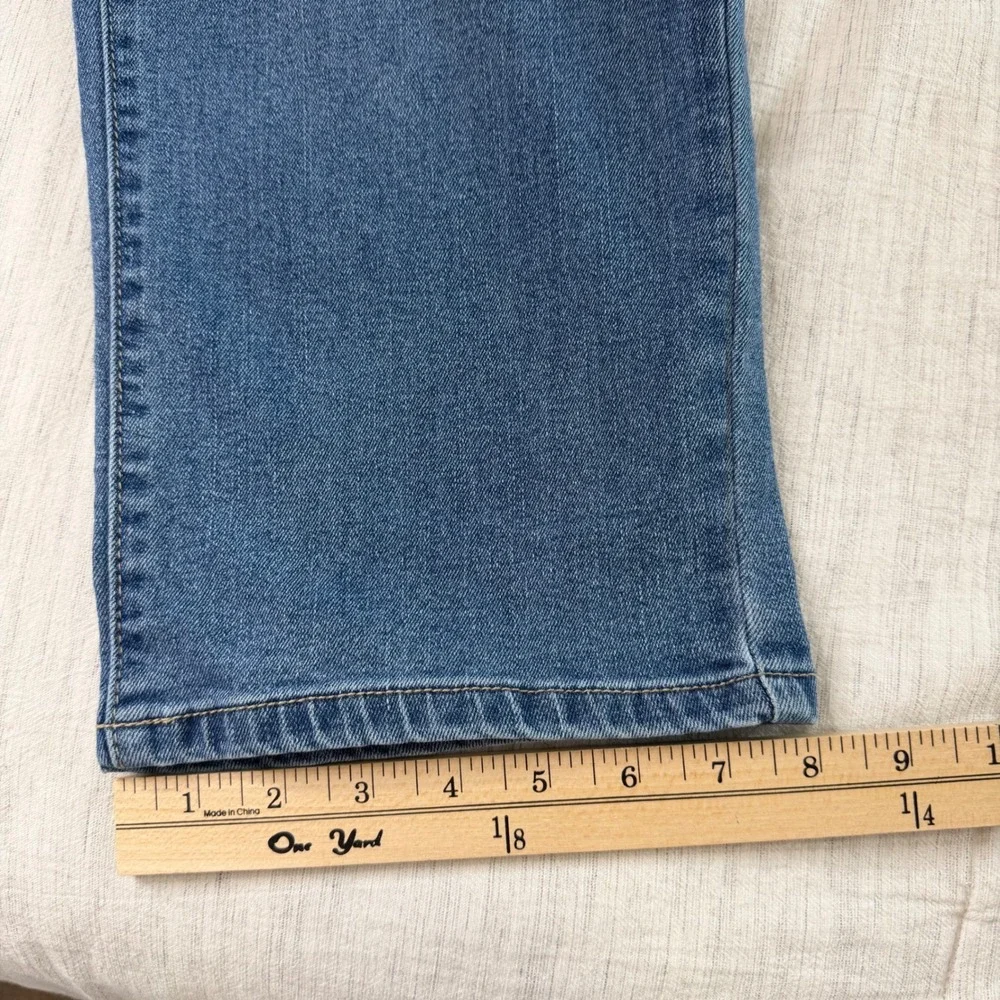 d.jeans New York Women 10 Blue Straight Leg Carpenter Style Denim Jeans